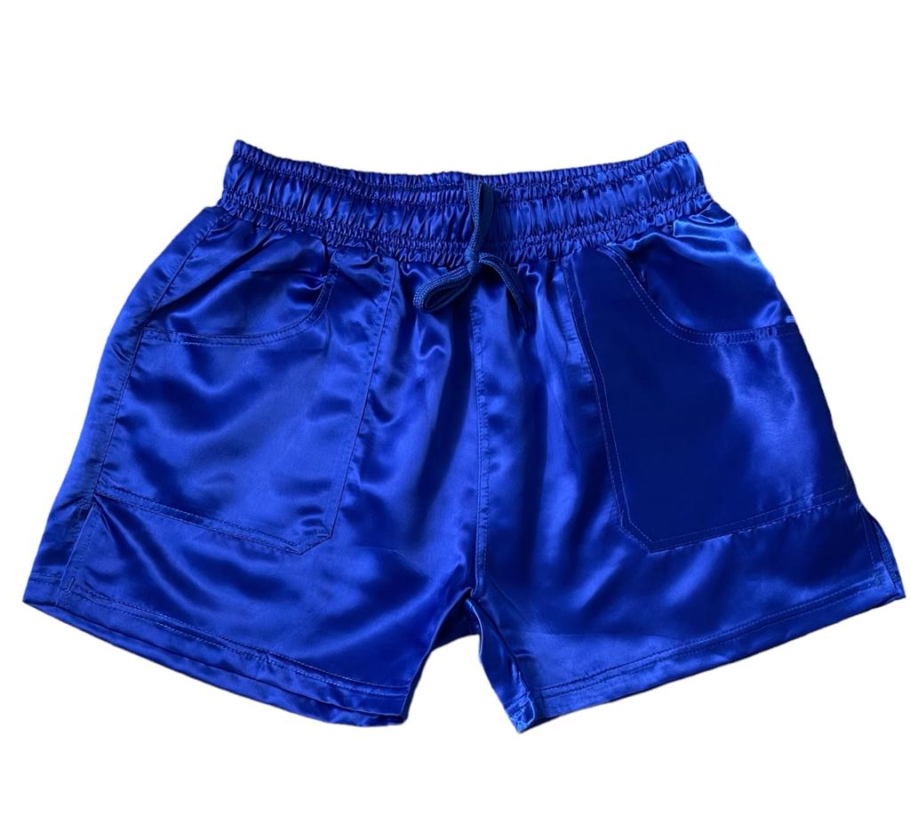 Vintage Satin Revival Shorts - Satin Shorts - Glanz Shorts
