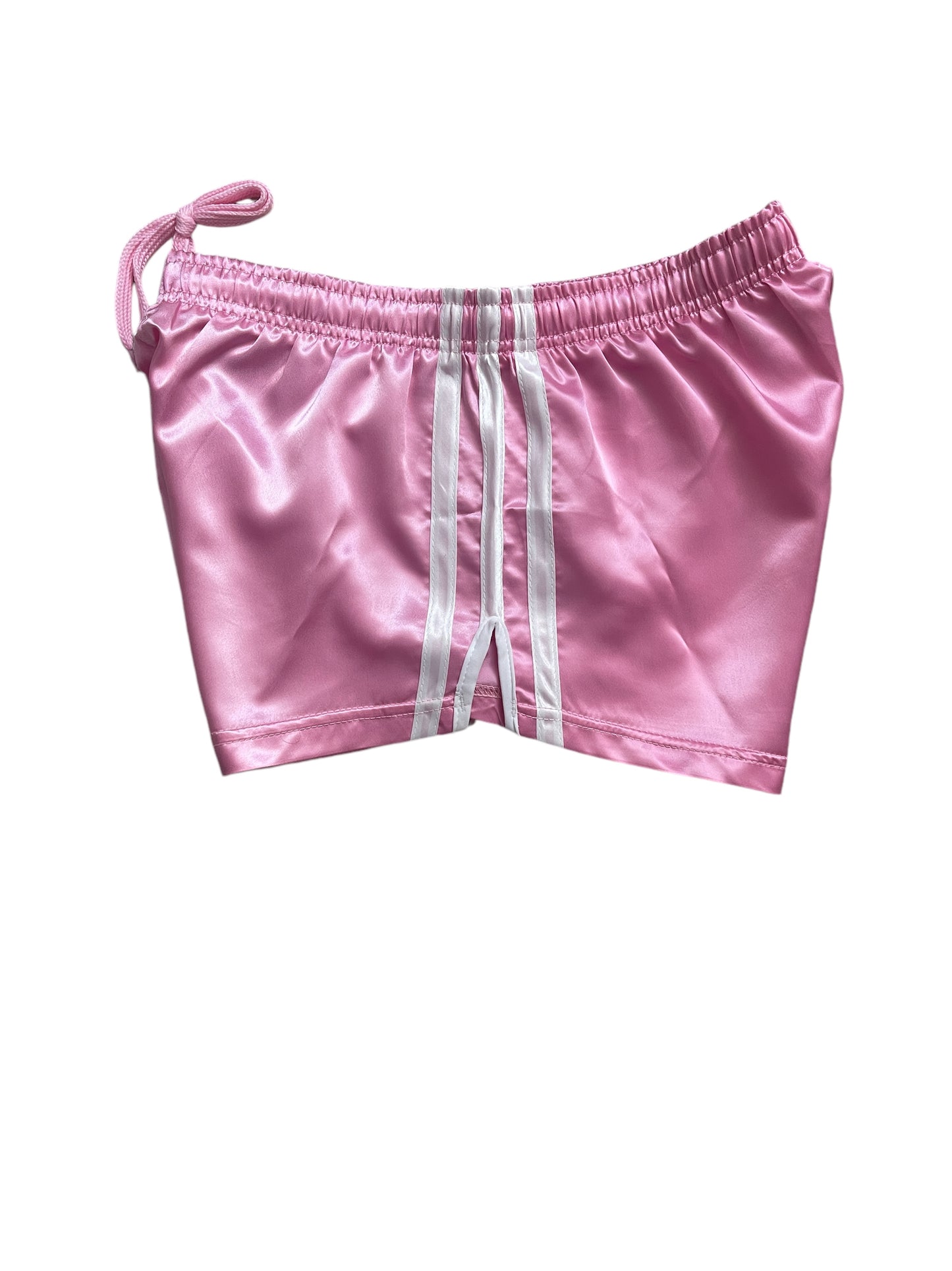 Retro Satin Sport & Freizeit Shorts.