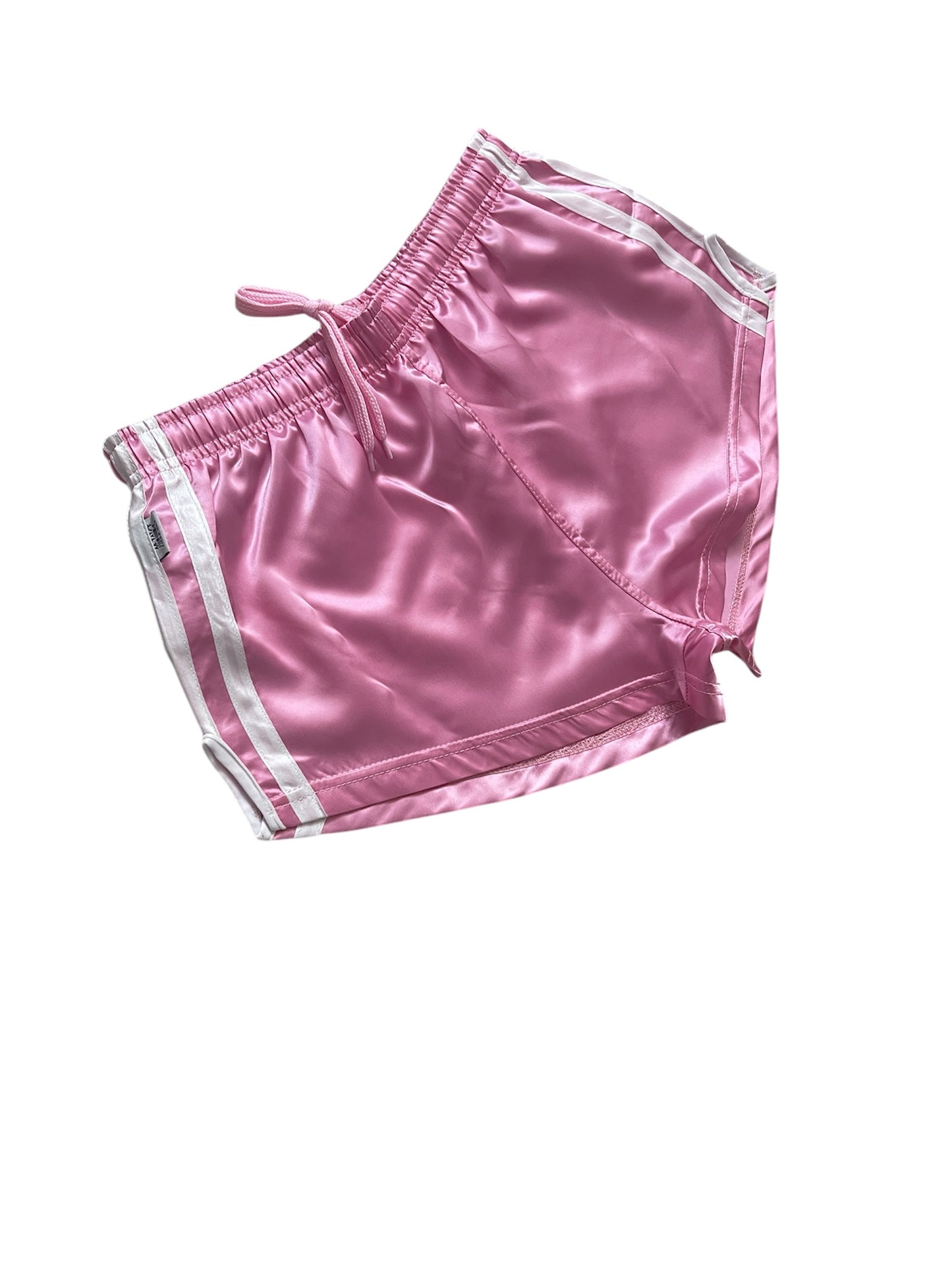 Retro Satin Sport & Freizeit Shorts.