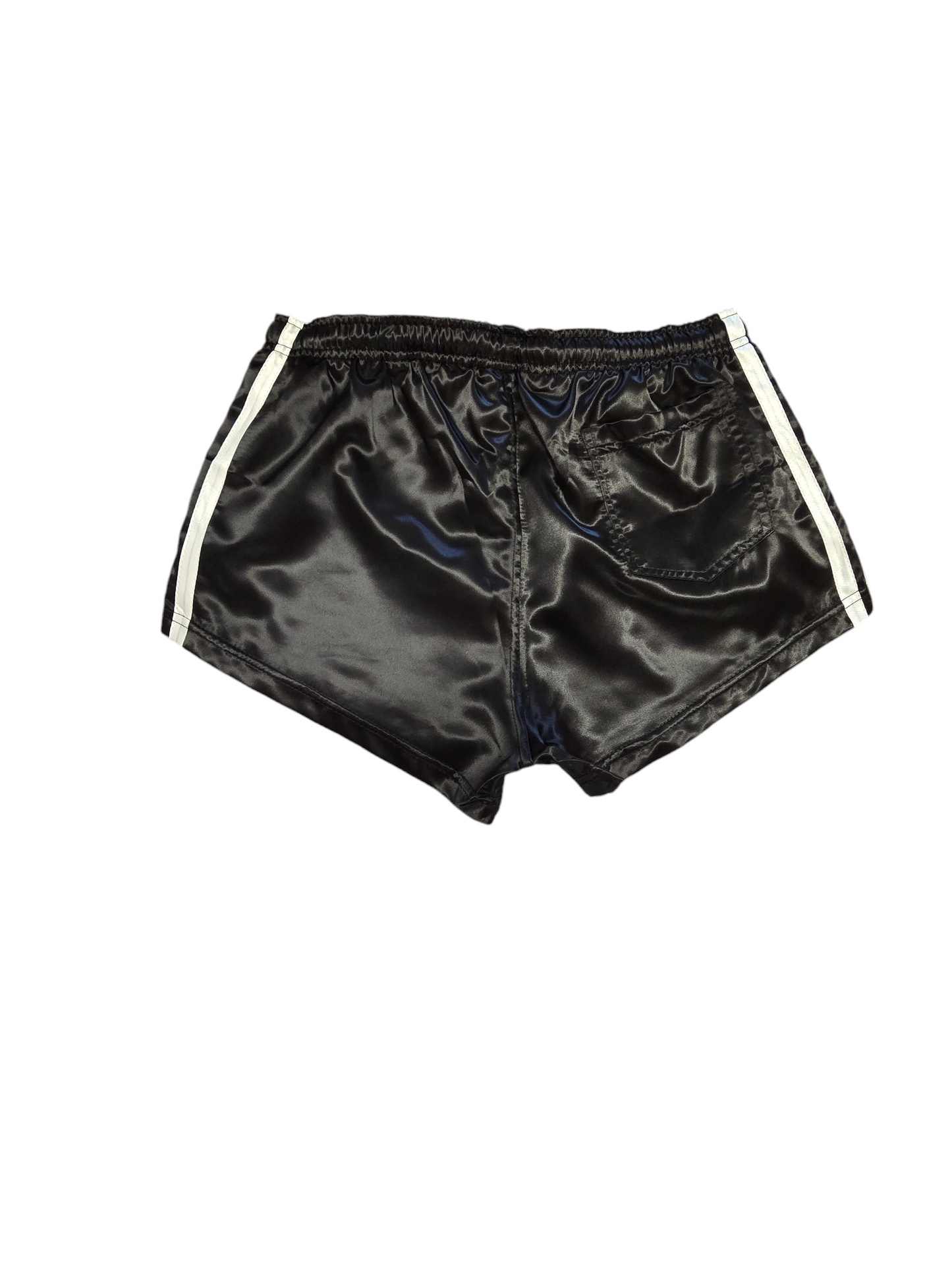 Retro Satin Sport & Freizeit Shorts.