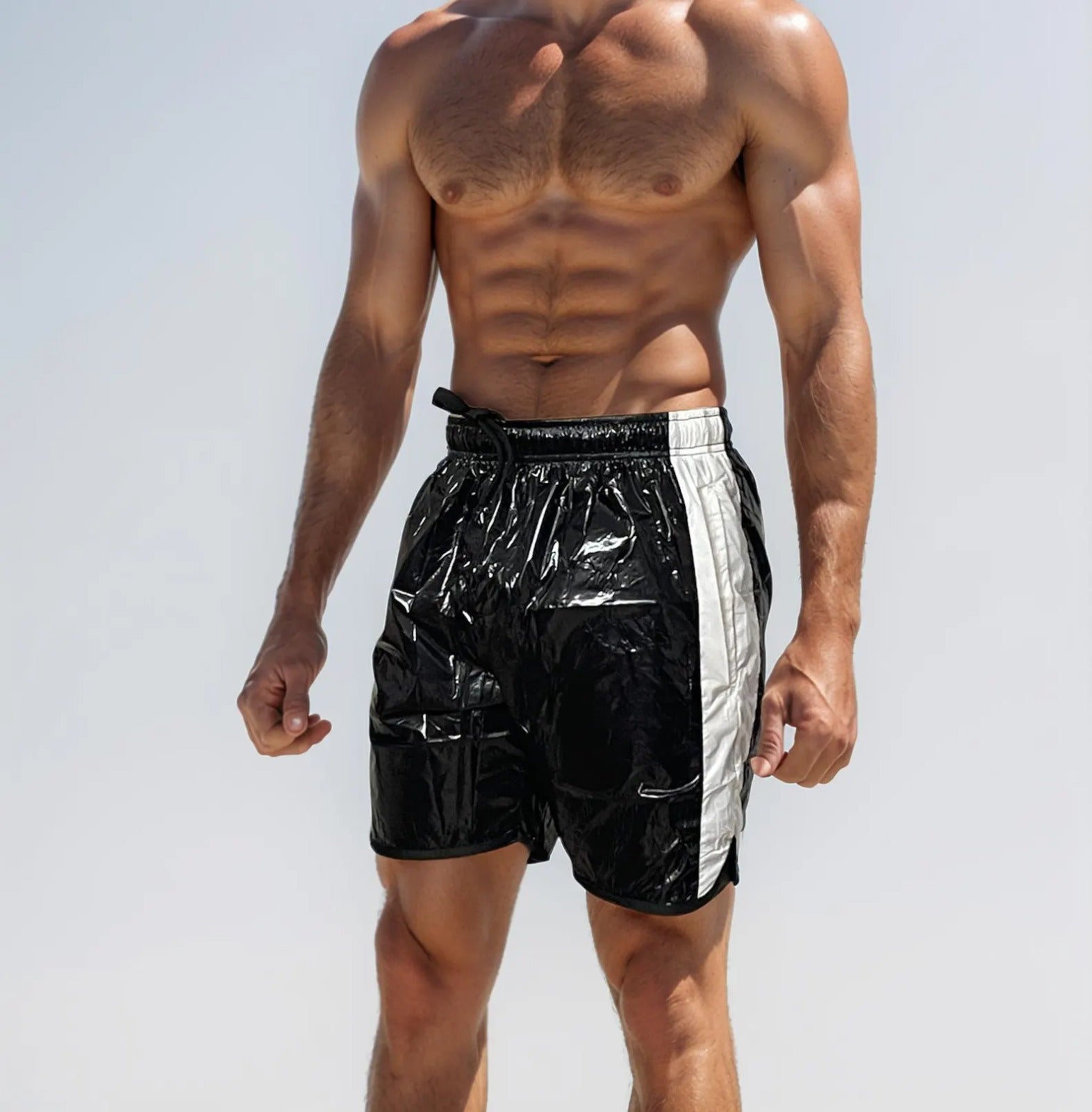 ProActive Glossy PU Nylon Shorts Unisex