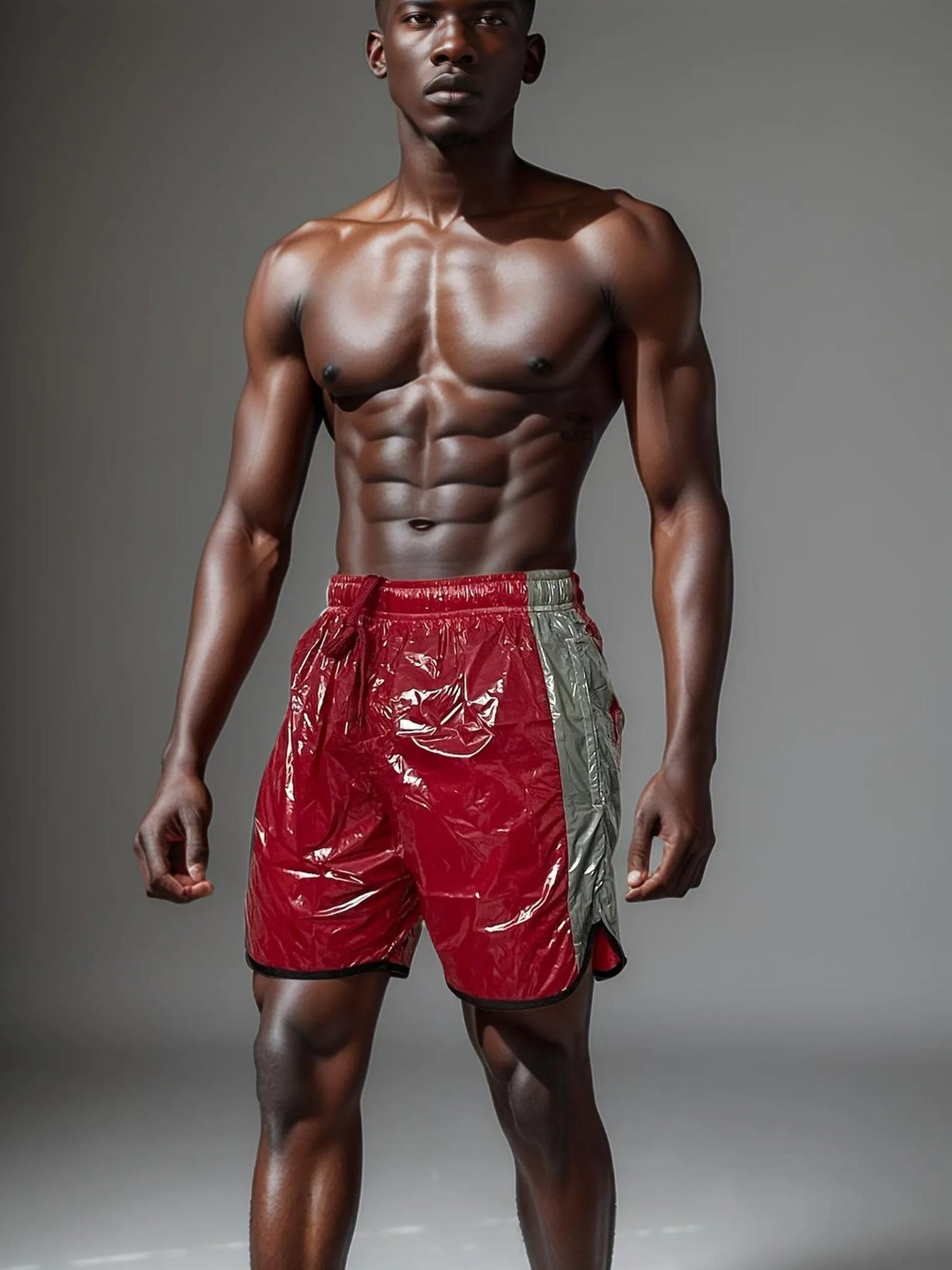 ProActive Glossy PU Nylon Shorts Unisex