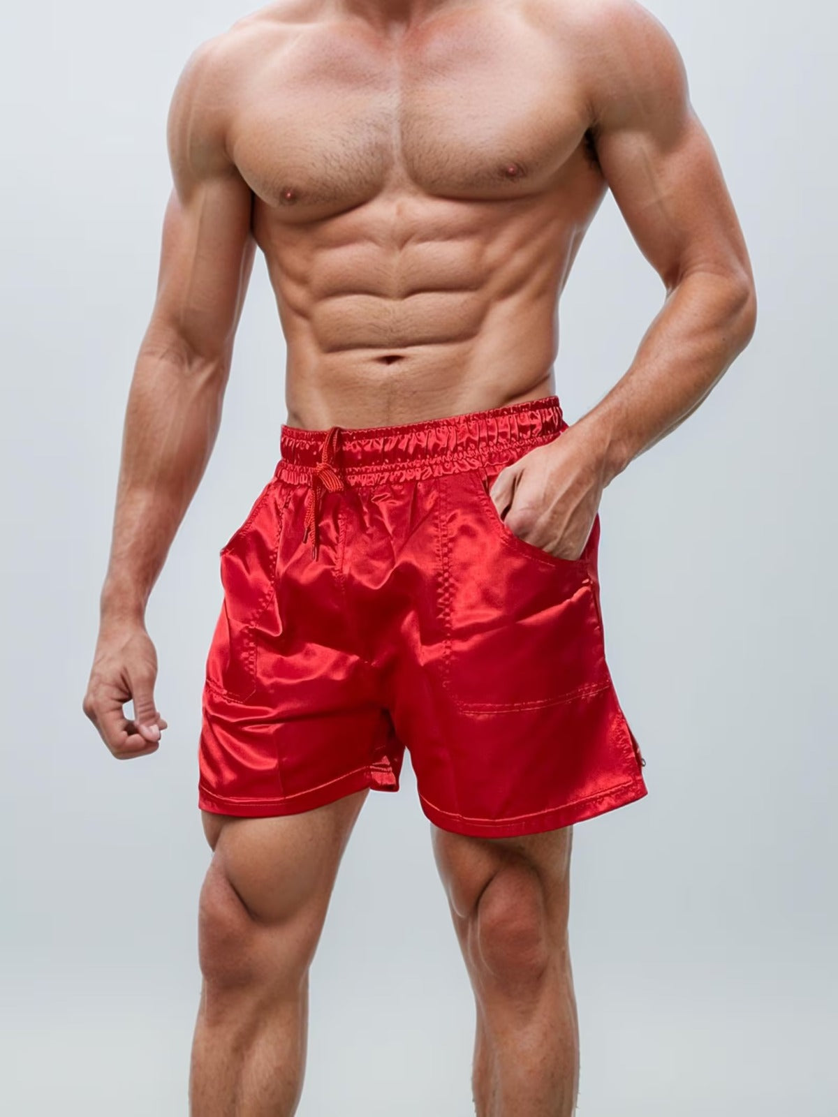 Vintage Satin Revival Shorts